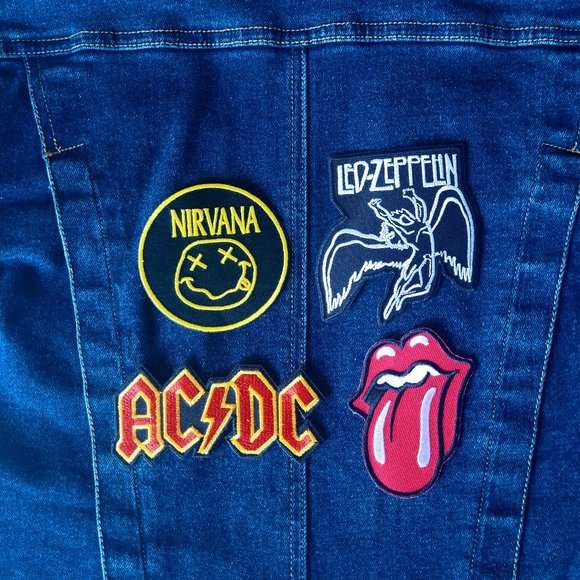 👾 2/$15: Led Zeppelin iron on patch - Picture 2 of 3